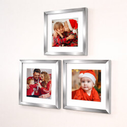 Yapışkanlı Sök Tak Paspartulu Klasik Kare Çerçeveler - 3'lü paket - 19