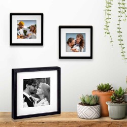 Yapışkanlı Sök Tak Paspartulu Pola Çerçeveler - 3'lü Paket - 41