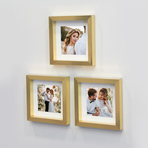 Yapışkanlı Sök Tak Paspartulu Pola Çerçeveler - 3'lü Paket - 25