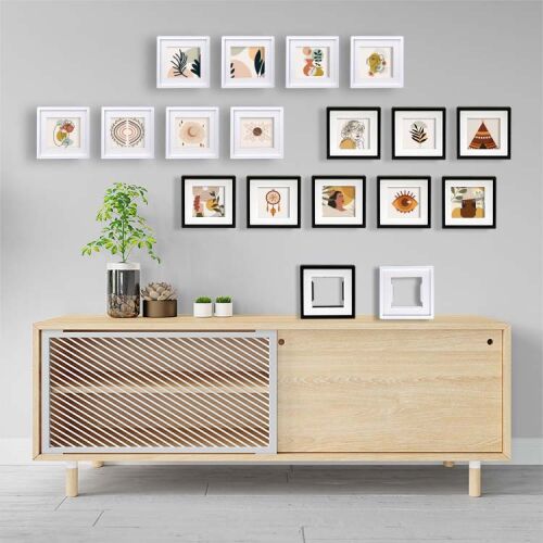 Yapışkanlı Sök Tak Paspartulu Pola Çerçeveler - 3'lü Paket - 7