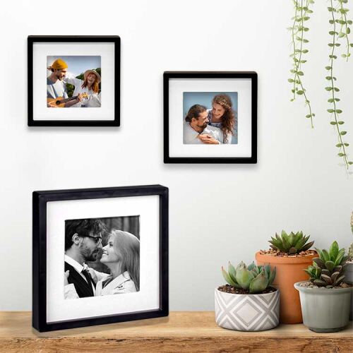 Yapışkanlı Sök Tak Paspartulu Pola Çerçeveler - 3'lü Paket - 39