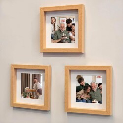 Yapışkanlı Sök Tak Paspartulu Pola Çerçeveler - 3'lü Paket - 34