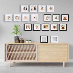 Yapışkanlı Sök Tak Paspartulu Pola Çerçeveler - 3'lü Paket - 7