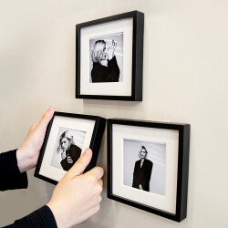 Yapışkanlı Sök Tak Paspartulu Pola Çerçeveler - 3'lü Paket - 23