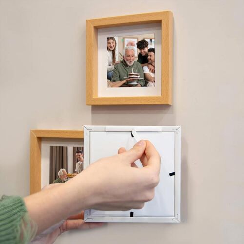 Yapışkanlı Sök Tak Paspartulu Pola Çerçeveler - 3'lü Paket - 34