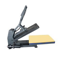 Yarı Otomatik Hidrolik Düz Isı Transfer Baskı Makinesi - 40x50cm - 5