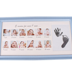 Yeni Doğan Bebek Fotoğraf Çerçevesi - 20x38cm - 14