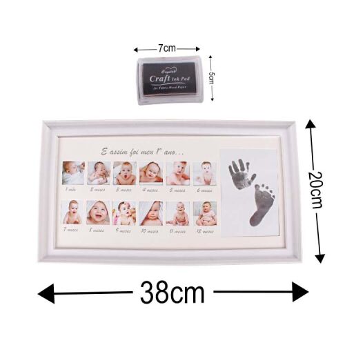 Yeni Doğan Bebek Fotoğraf Çerçevesi - 20x38cm - 17