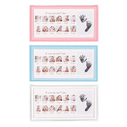 Yeni Doğan Bebek Fotoğraf Çerçevesi - 20x38cm - 1