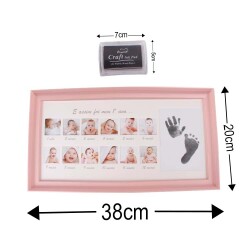 Yeni Doğan Bebek Fotoğraf Çerçevesi - 20x38cm - 10