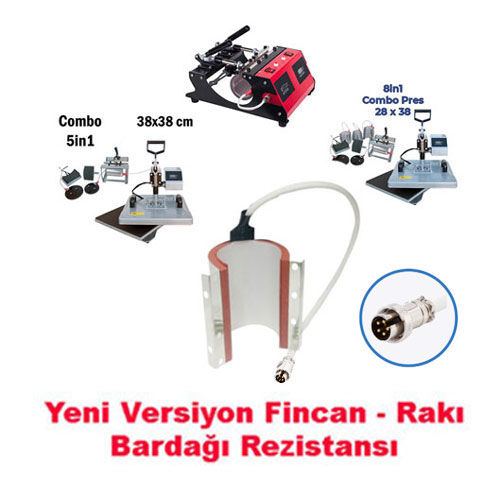 Yeni Ver. Fincan ve Rakı Bardağı Rezistansı (AP-210 , 5IN1-28X38 , 5IN1-38X38 ) - 3