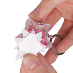 Yıldız Kar Küresi Anahtarlık - 3